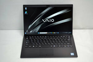 Vaio Pro PK VJPK11 (VJPK11C12N）第8世代 Core i5-8265u SSD256G メモリー8G 14インチフルHD液晶 Webカメラ Wifi LTEフリー Windows11