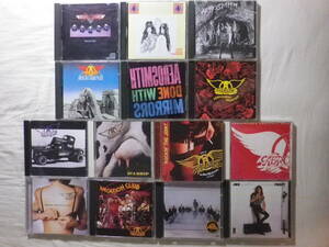 『Aerosmith 関連CD14枚セット』(Rocks,Draw The Line,Night In The Ruts,Rock In The Hard Place,Done With Mirrors,Permanent Vacation)