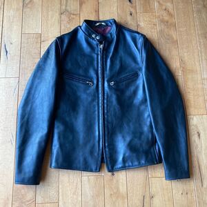 schott 641XX シングルライダース 美中古 34 USA製 ショット レザー 本革