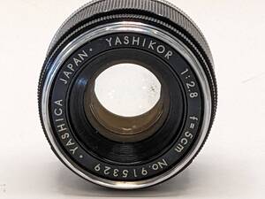 ★希少 / ワケあり大特価★ ヤシカ Yashica Yashikor 5cm F2.8 Leica Lマウント 単焦点 オールドレンズ #3_52_30