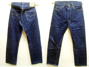 ◇即決[W33]LVC 濃紺 501XX 55501 バレンシア工場 USA製 501-0003 ビンテージ復刻 アメリカ LEVI’S VINTAGE CLOTHING デニム■3742