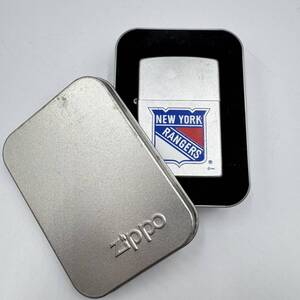 ZIPPO ジッポー ニューヨーク レンジャー オイルライター 未使用保管品 2000年 ※着火未確認