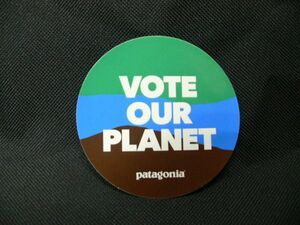 【パタゴニア】 ”VOTE・ OUR・ PLANET”　ステッカー