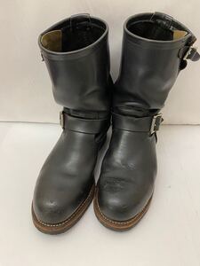 20241026【RED WING】レッドウィング エンジニアブーツ ブラック 27 レザー 9085