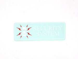 【正規品】 トヨタ純正部品 セキュリティアラームラベル LABEL AUTO ALARM SECURITY SYSTEM ステッカー 盗難防止 防犯 警告