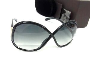 1円 ■極美品■ TOM FORD トムフォード TF372 01B 64□8 135 サングラス メガネ 眼鏡 メンズ レディース ブラック系 FJ4529