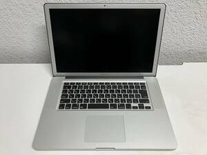 Apple MacBook Pro A1286 CPU不明/メモリなし/HDDなし/ACアダプタなし　通電未確認【ジャンク】