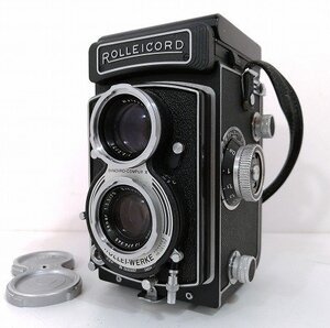 動作未確認 現状品■ROLLEI ROLLEICORD Vb型 type 2 Xenar75mm f3.5 DPB ローライコード ローライフレックス 名古屋 ②