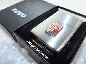 【Spiral】ロールスロイス Zippo/ジッポライター・シルバー【type4】新品/ROLLS ROYCE/NEWタイプ/レッドカラー/