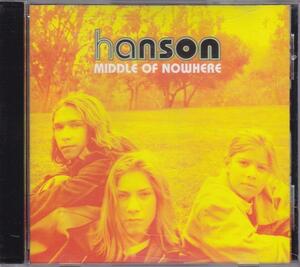 HANSON / ハンソン / MIDDLE OF NOWHERE /US盤/中古CD!!56260//