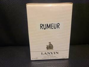 LANVIN ランバン RUMEUR ルメール オードパルファム 30ml 香水 1点 未使用品 5-28