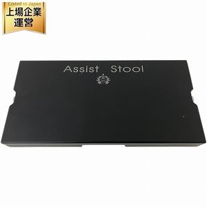 吉澤 PEACOCK ASS-V ピアノ補助台 Assist Stool アシストスツール ブラック YOSHIZAWA ジャンク O9649180