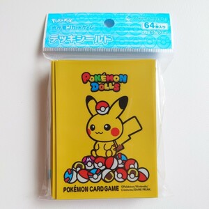 新品 未開封品 ポケモンカードゲーム デッキシールド ポケモンドールズ ピカチュウ スリーブ ポケカ (管理番号 193)