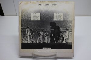 [TK3824LP] LP THE BEATLES/LAST LIVE SHOW ブート盤 コピーペライチジャケ Live records ＃501 詳細不明 コンディション悪し 再生OK