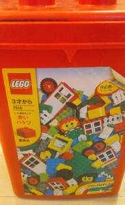 LEGO 7616　レゴブロック基本セット赤バケツ +α　中古