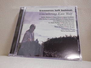 [CD] TREASURES LEFT BEHIND:REMEMBERING KATE WOLF - Kathy Mattea, Dave Alvin, Nanci Griffith, Emmylou Harris 他