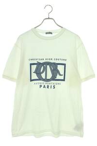 ディオール DIOR 24SS 493J642A0817 サイズ:M チャームロゴTシャツ 中古 SB01