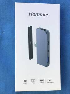 □即決あり□送料180円～ Hommie USB-Cハブ 変換アダプター IPC01(IPH)