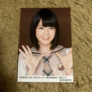 乃木坂46 生田絵梨花 生写真 B.L.T.2014 01-BROWN02/002-C 1枚