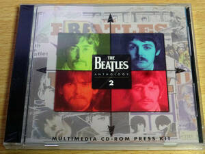 ★★レア！新品未開封◆THE BEATLES/‘ビートルズ「アンソロジー２」プロモ・プレスキットCD-ROM★★