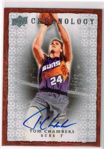 2007-08 NBA Upper Deck Chronology Autograph #90 Tom Chambers UD Auto アッパーデック トム・チェンバース 直筆サイン