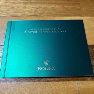 3847【希少必見】ロレックス パーペェチュアル冊子2022年度版 OYSTER PERPETUAL DATE Rolex