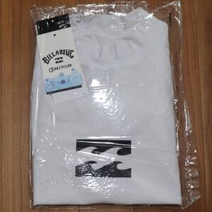 ★試着のみ 7700円 (M) BILLABONG ビラボン 長袖 ラッシュガード サンウェア 白 UVカット UPF50＋☆★☆★