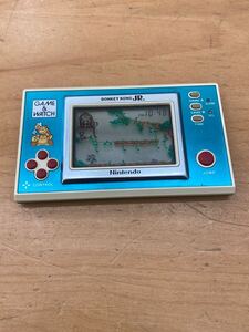 【c390】稼働 任天堂 Nintendo GAME& WATCH ゲームウォッチ ドンキーコングJR DJ-101