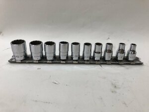 中古品 ハンドツール Snap-on スナップオン シャローソケット TMD ※10pcs 差込角1/4" 6.35sq メンテナンス ITPLCZJXEGVK