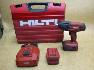 HILTI ヒルティ 充電式インパクトレンチ SIW 22T-A01 1/2 充電器 バッテリー2種 ケース付 動作品 締付工具 インパクトレンチ 電動工具 