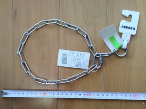 ステンレス チェーン カラー ⑰552　小判型　3.0㎜×55cm　STCC-3055　中野製鎖 (株) nakano chain　4965404022552