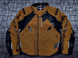 【L】クシタニ　アキュートジャケット 防水透湿　 バイク ライディング ライダース　K2832ACUTE JACKET　ベージュ