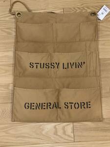 新品未使用品 STUSSY Livin GENERAL STORE　ウオールポケット　限定品