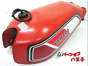 中古現状 ヤマハ DT250 ★ 純正ガソリンタンク フューエルタンク レッド YAMAHA 当時物 旧車 トレイル