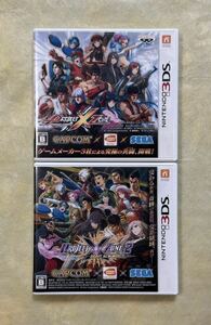 【データ画像あり】 3DS プロジェクト クロスゾーン PROJECT X ZONE 2 BRAVE NEW WORLD 2点セット まとめ売り 3ds ゲームソフト