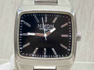 nixon THE MANUAL クォーツ ケースサイズ 3.7cm ベルト長さ 16cm ケース小キズ，打コンあり