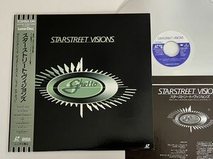 【見本盤LD/希少良好品】STARSTREET VISIONS 帯付LD 東芝EMI TOLW3066 91年盤,Shack,The Lightning Seeds,Distant Cousins,Kev Hopper,