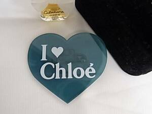 本物◎Chloe　クロエ　ロゴバッジ◎カジュアルデザイン正規品☆