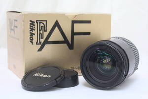 【返品保証】 【元箱付き】ニコン Nikon AF Nikkor 28-85mm F3.5-4.5 前後キャップ付き レンズ v6185