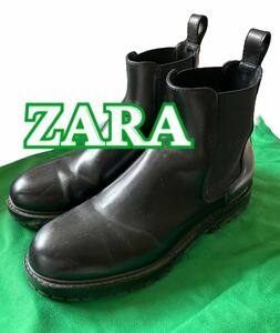 ZARA メンズ ブーツ ブラック サイズ43
