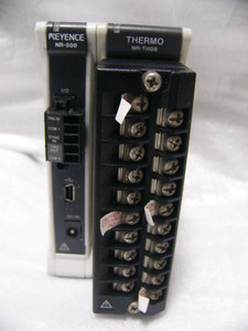 ★動作保証美品★ KEYENCE NR-500 + NR-TH08 データ収集