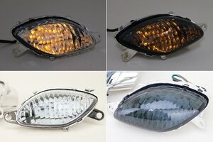 新品 GSX1300R隼 GW71A スモーク LEDフロントウインカー 99-07年 ハヤブサ HAYABUSA クリアウインカー SUZUKI スズキ