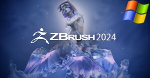 Pixologic ZBrush 2024Windows 永久版ダウンロード日本語