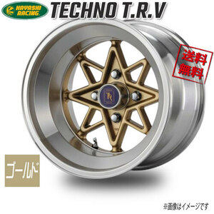 ハヤシレーシング テクノ T.R.V 15インチ 4H114.3 10J-32 4本 業販4本購入で送料無料