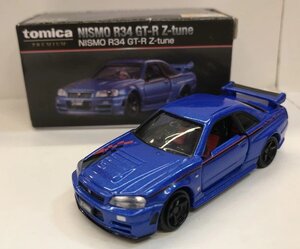 トミカプレミアム　NISMO R34 GT-R Z-tune (青) ※トミカプレミアム大全 コレクションガイドブック付録