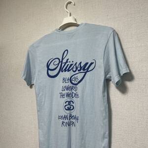 ★激レアカラー★ stussy ワールドツアー　world tour tシャツ