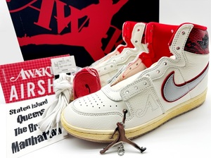 未使用 アウェイク ニューヨーク × ナイキ エア シップ AWAKE NY NIKE AIR SHIP PE SP SAIL/SILVER/RED JORDAN BRAND ジョーダン ブランド