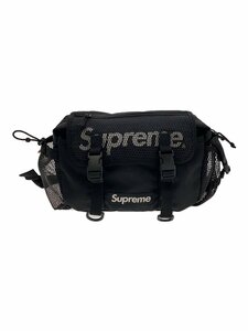 Supreme◆20SS/2WAYボディバッグ/ウエストバッグ/ナイロン/ブラック