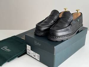 【美品】パラブーツParaboot ランスReims /黒 Noir /サイズ 7