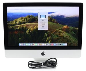 Apple iMac 21.5インチ Retina 4K 2019 Core i5-8500 3GHz 32GB 512GB(APPLE SSD) Radeon Pro 560X 4096x2304ドット macOS Sonoma